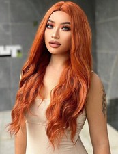 Perruque Synthétique Rousse