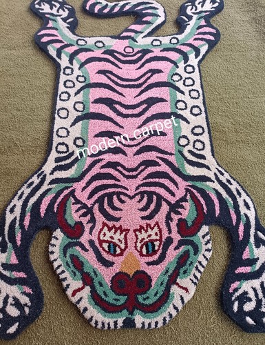 Tapis tigre tibétain - , forme