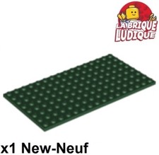 Lego 1x Plaque Plate 8x16 16x8 vert foncé/dark green 92438 NEUF