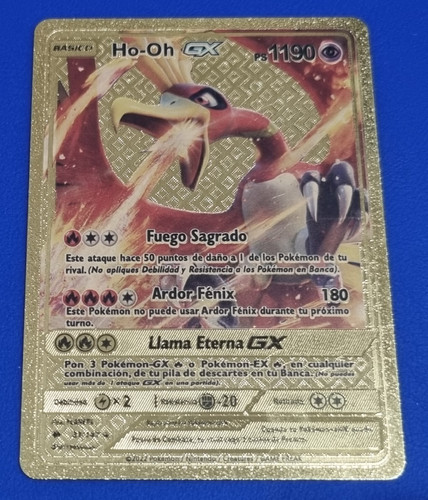 Carte pokemon espagnol oh - espagnol, ho-oh