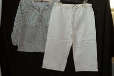 ARTHUR ET FELICIE/TERRE DE MARINS tenue 2 pièces pantalon +chemisier T 6/7 ans