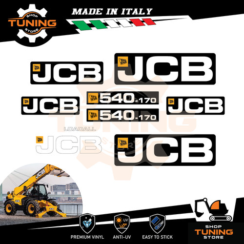 Kit adhésif work means jcb - kit,