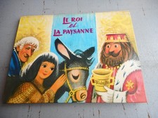 Le Roi Et La Paysanne. Desins V. Kubasta  1969 livre Pop -up en tres bon etat