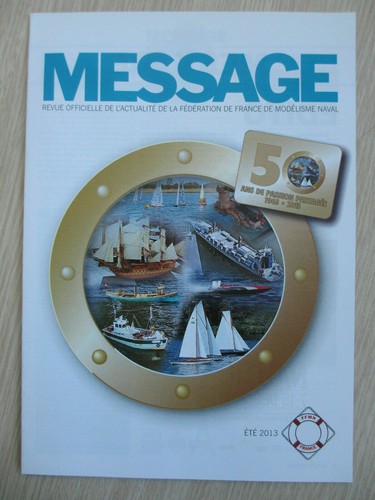 Message revue officielle la - message, de