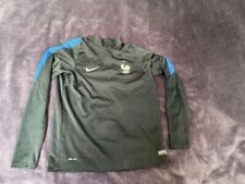 t shirt sweat manche longues FFF football nike dri fit enfant taille xl 158-170
