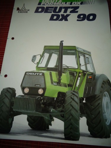 Pub tracteur deutz 90 - tracteur,
