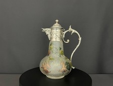 Carafe Art Nouveau en verre