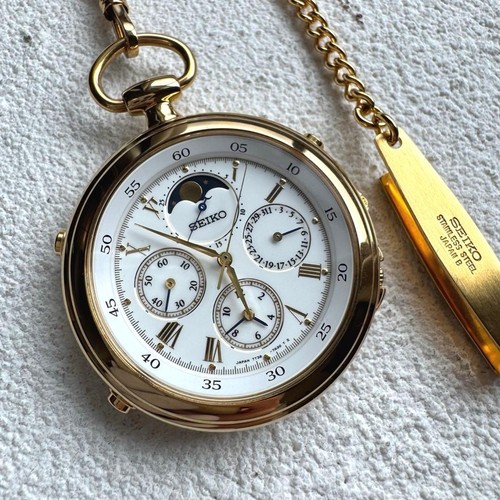 Seiko pocket watch 7t36 7a20 - seiko, 7t36-7a20