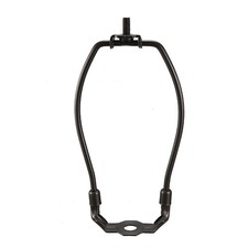 Harpe lampe bronze 81cm 6po