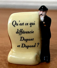 Superbe fève Devinette Tintin 2015 ⭐ Galette des Rois French charm !