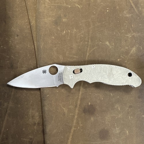 Couteau spyderco manix - couteau, 2