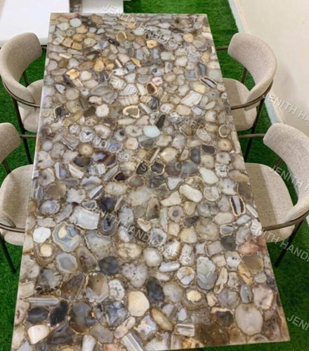 Table basse luxe agate - de,