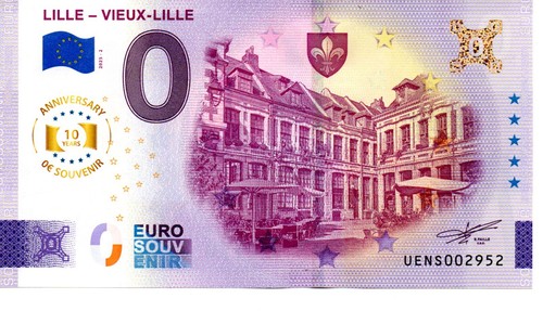 Billet touristique euro - billet,