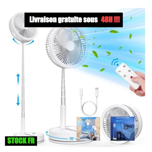 Ventilateur sur pied - , pliable
