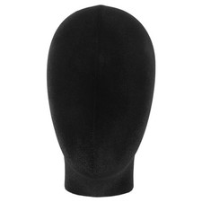 Tête de mannequin femme chauve pour présentation de perruques chapeaux -