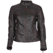 Veste en cuir Modeka Kalea Lady noire veste de moto veste pour femmes...