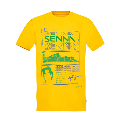 Shirt officiel ayrton senna - ayrton,