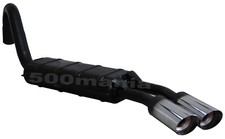 Marmitte Sportive Fiat 124 Sport Coupé - Double Échappement Chromé Ø 63 Mm