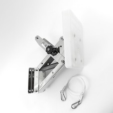 Acier Inoxydable Moteur Hors Bord Support Bateau, Max 20hp/30kg + Sécurité Câble
