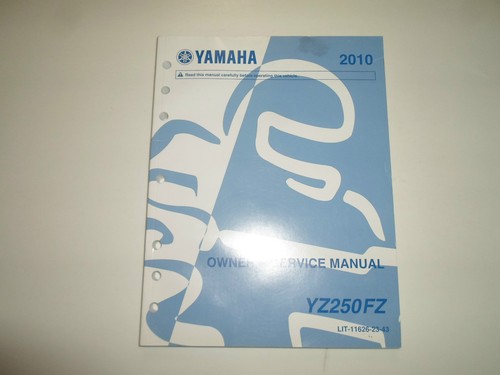 2010 yamaha yz250fz - yamaha,