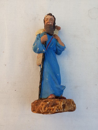 Ancien santon devineau platre - ancien,