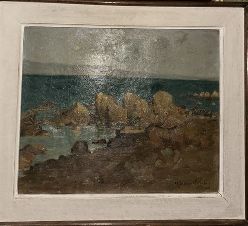 Maurice bismuth huile sur - maurice,