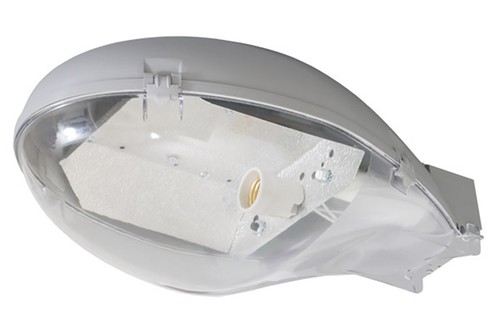 Lampadaire polycarbonate gris