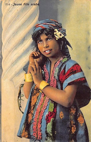 Tunisie jeune fille arabe - jeune,