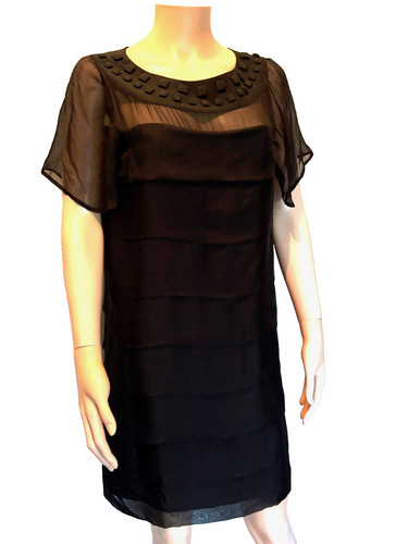 123 robe noire taille - 40, en