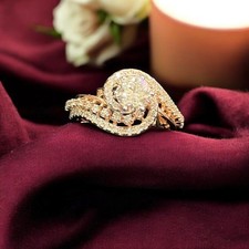 Bague solitaire diamant rond