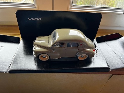 Renault 4cv 1956 solido - 1956,