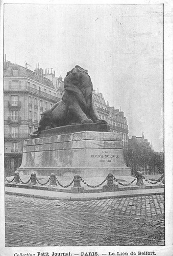 Paris lion belfort - lion,