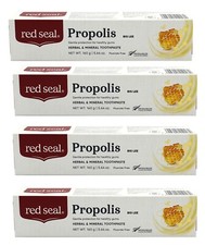Red Seal Propolis dentifrice à base de plantes et minéraux sans fluorure 160 ...