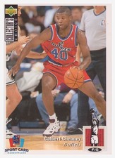 1994 Upper Deck Collector's Choice Calbert Cheaney / Washington Bullets #40