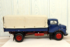 CAMION MERCEDES BENZ L322 SCHUCO 1962 1/18 BLAU SUPERBE !