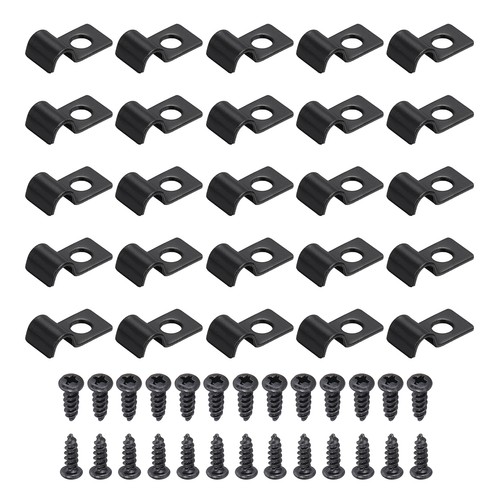 25pcs 5mm attache tuyau - 5mm(3/16"), attache-tuyau