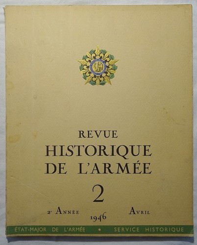 Revue historique armée - revue, /