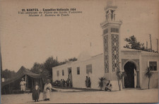 Zoo humain, foire exposition de Nantes, maison J. Boccara de Tunis, 1924 Carte p