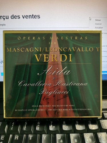 Coffret 2cd classique verdi - coffret,