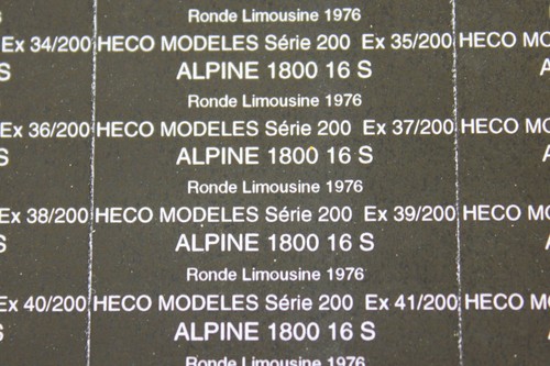 Heco modele étiquette - 1,