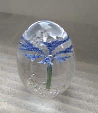 Sulfure presse papier signée