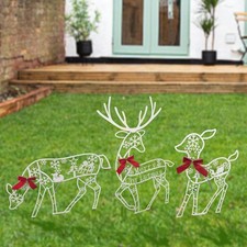 Lot de 3 décorations de Noël