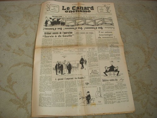 Canard enchaine 2222 - canard,