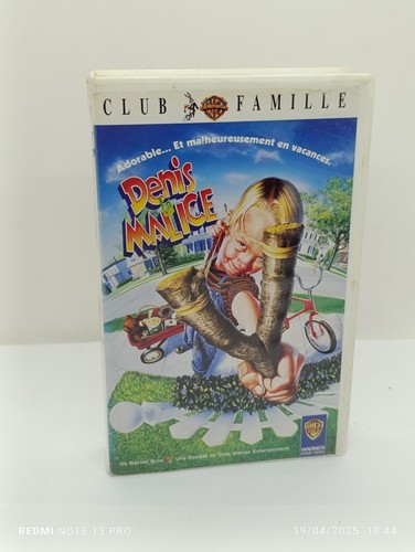 Vhs denis malice k7 - denis,
