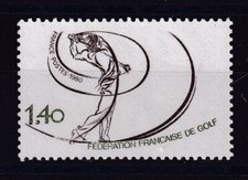 France année 1980 Fédération Française de Golf N° 2105** réf 15656