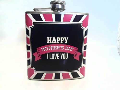 Mother day hip flask - mother's, oz