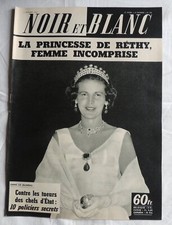 Revue Noir et Blanc n°758 du 11/09/1959 - Princesse de Réthy- Comme neuve