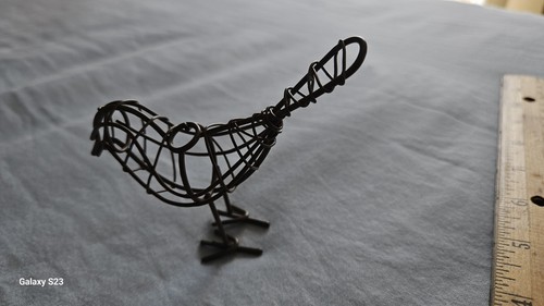 Twisted metal bird - twisted, art