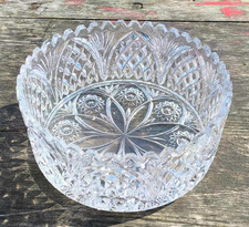 Ancien saladier coupe en verre