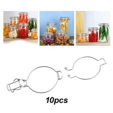 10x Attaches métalliques pour